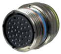 ITT Cannon Series III Fiber Optic Connector, 38999-Style